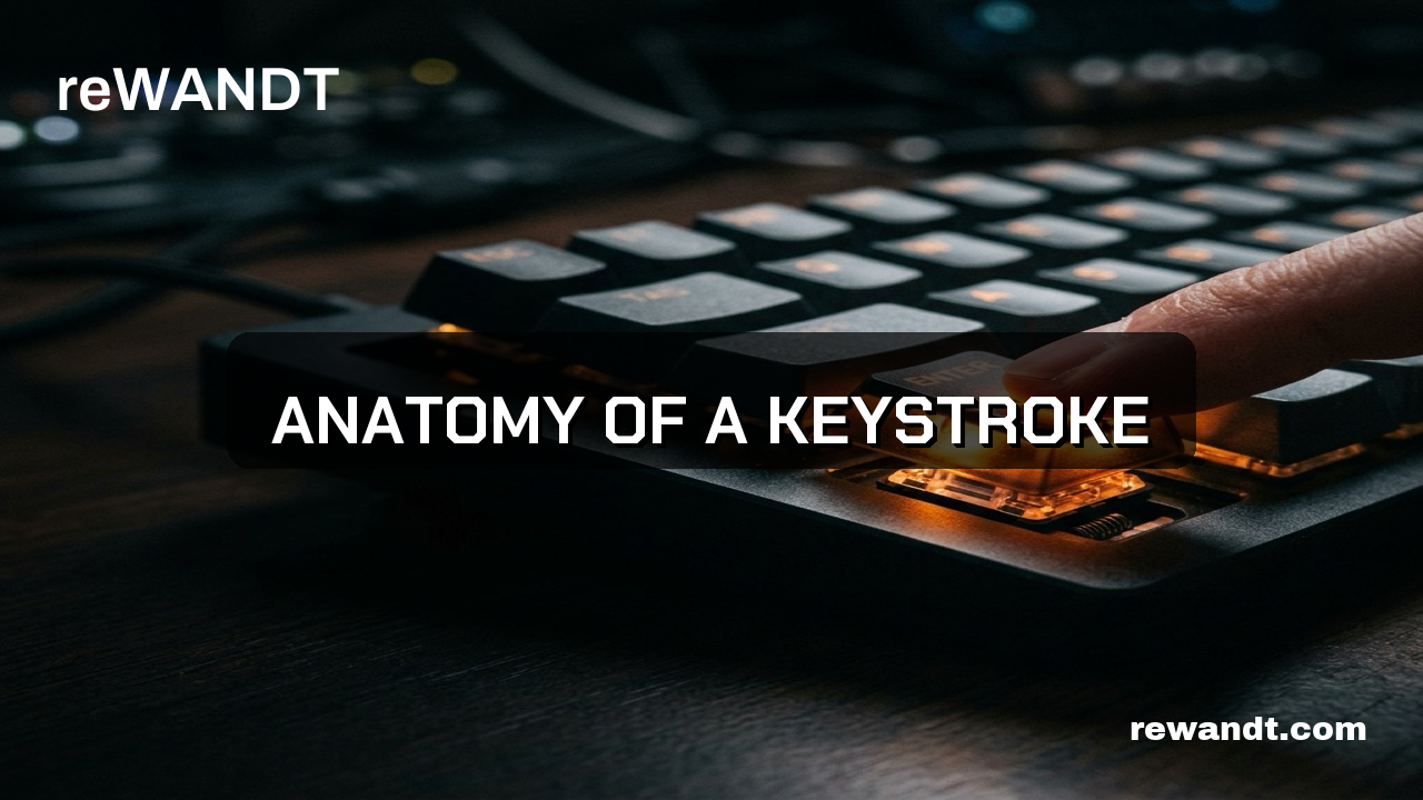 Quick Take: Anatomy of a Keystroke