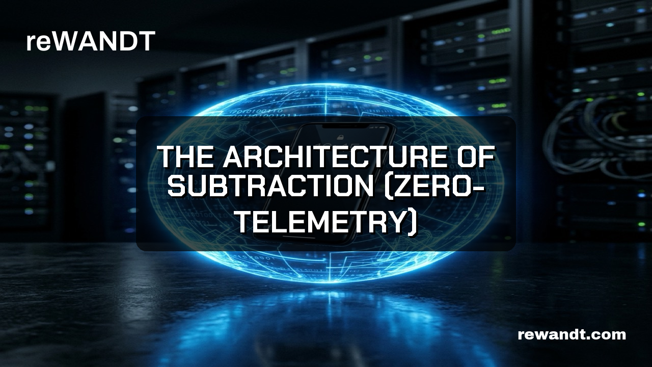 Quick Take: The Architecture of Subtraction (Zero-Telemetry)