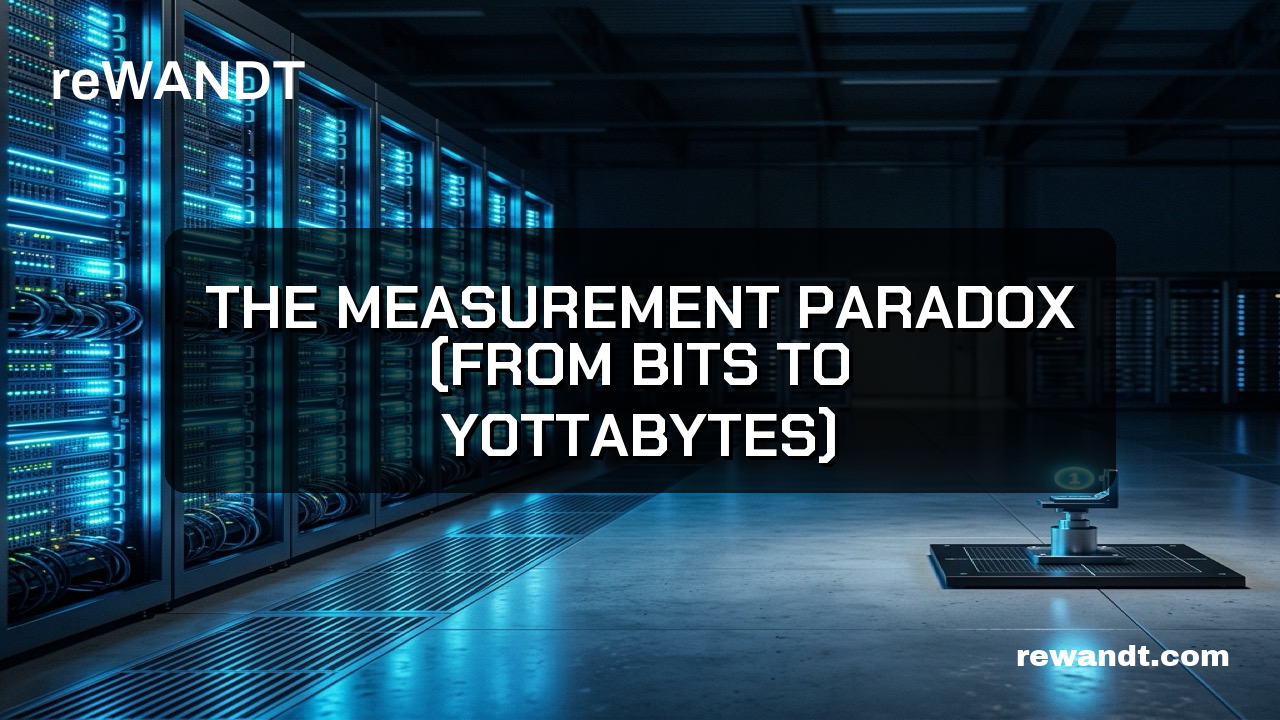 Quick Take: The Measurement Paradox (From Bits to Yottabytes)