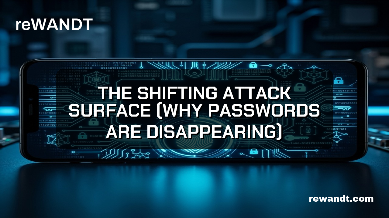 Quick Take: The Shifting Attack Surface (Why Passwords Are Disappearing)