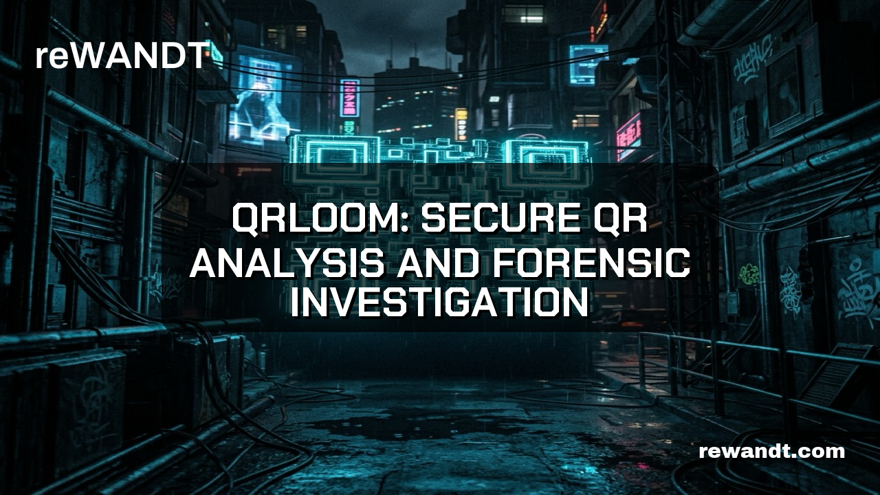 QRLoom: Secure QR Analysis and Forensic Investigation